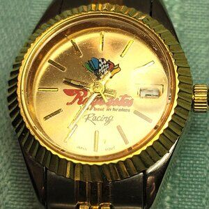 1993 Raybestos Racing Watch 20mm Petite Small Face Two-Tone NEW BATTERY
